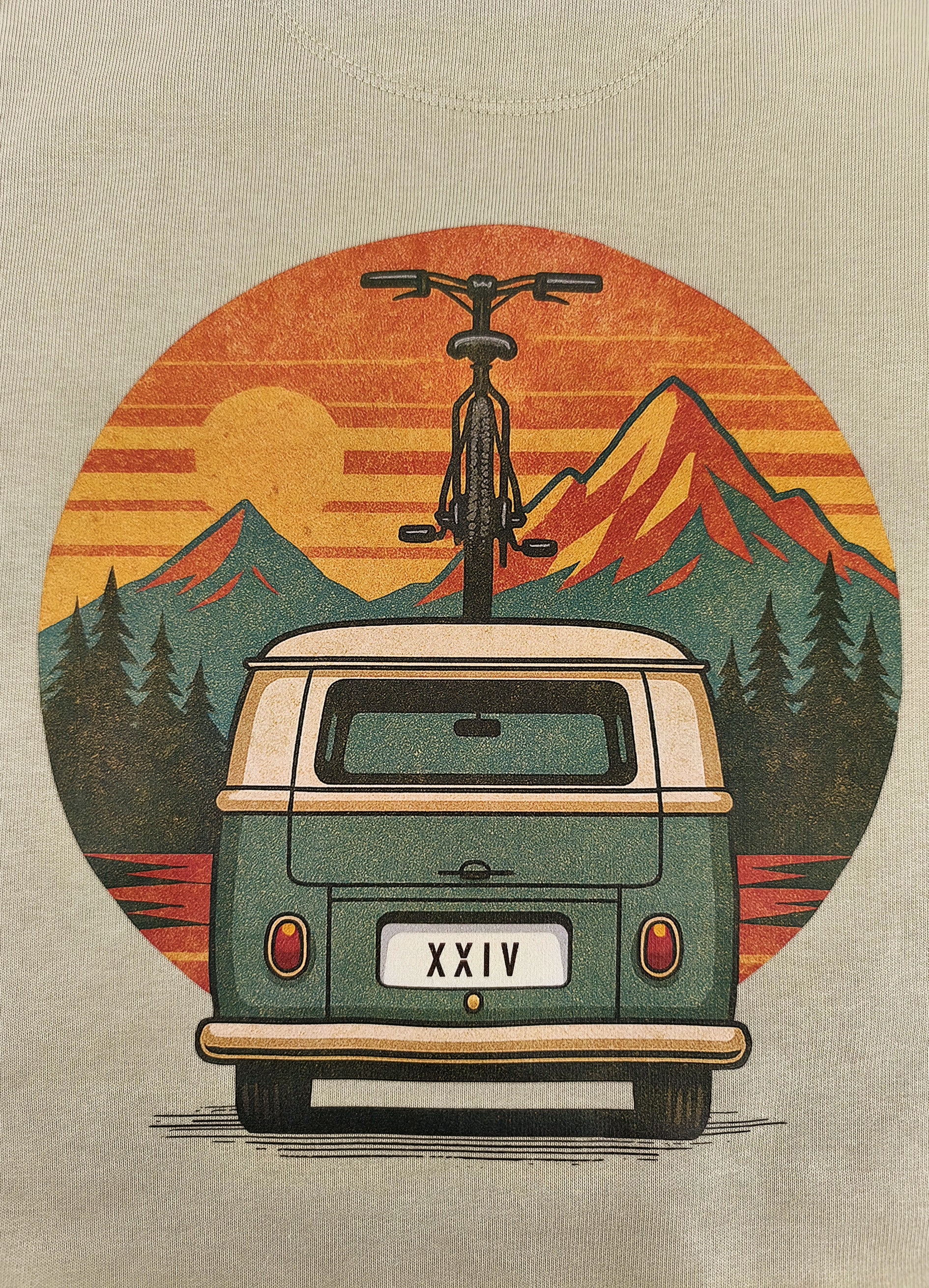 Sweatshirt "Sunset" unisex