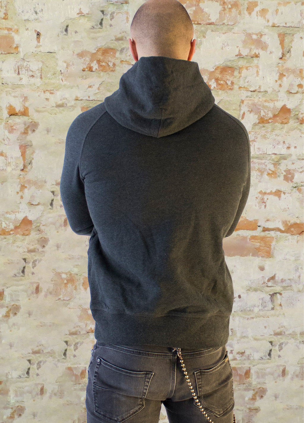 Hoodie Knows grau unisex