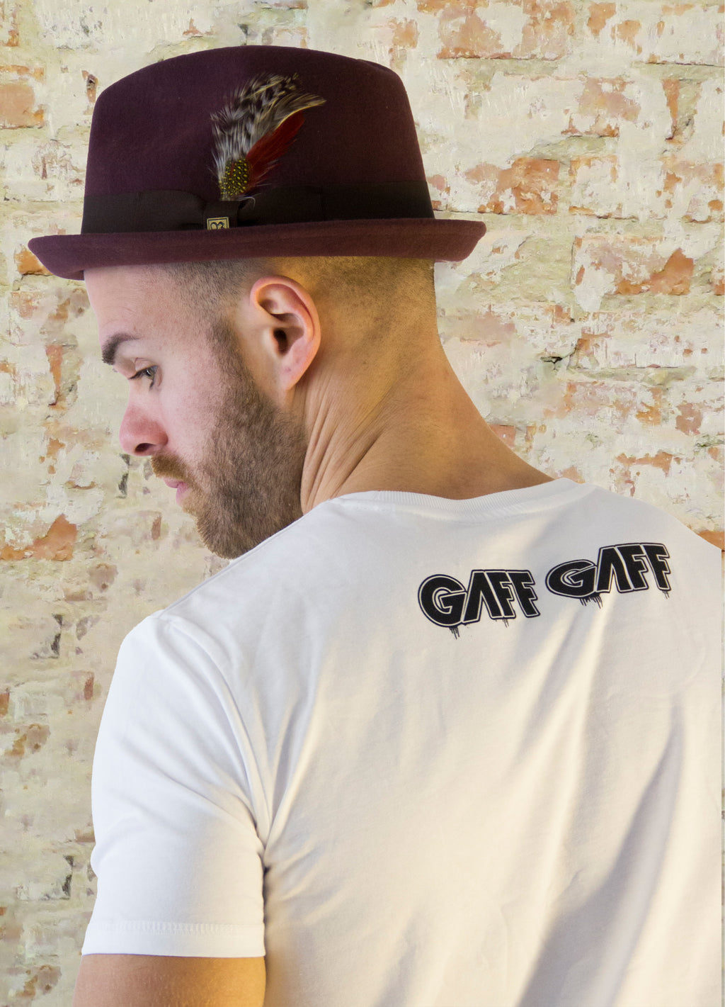 T-Shirt basic weiß unisex