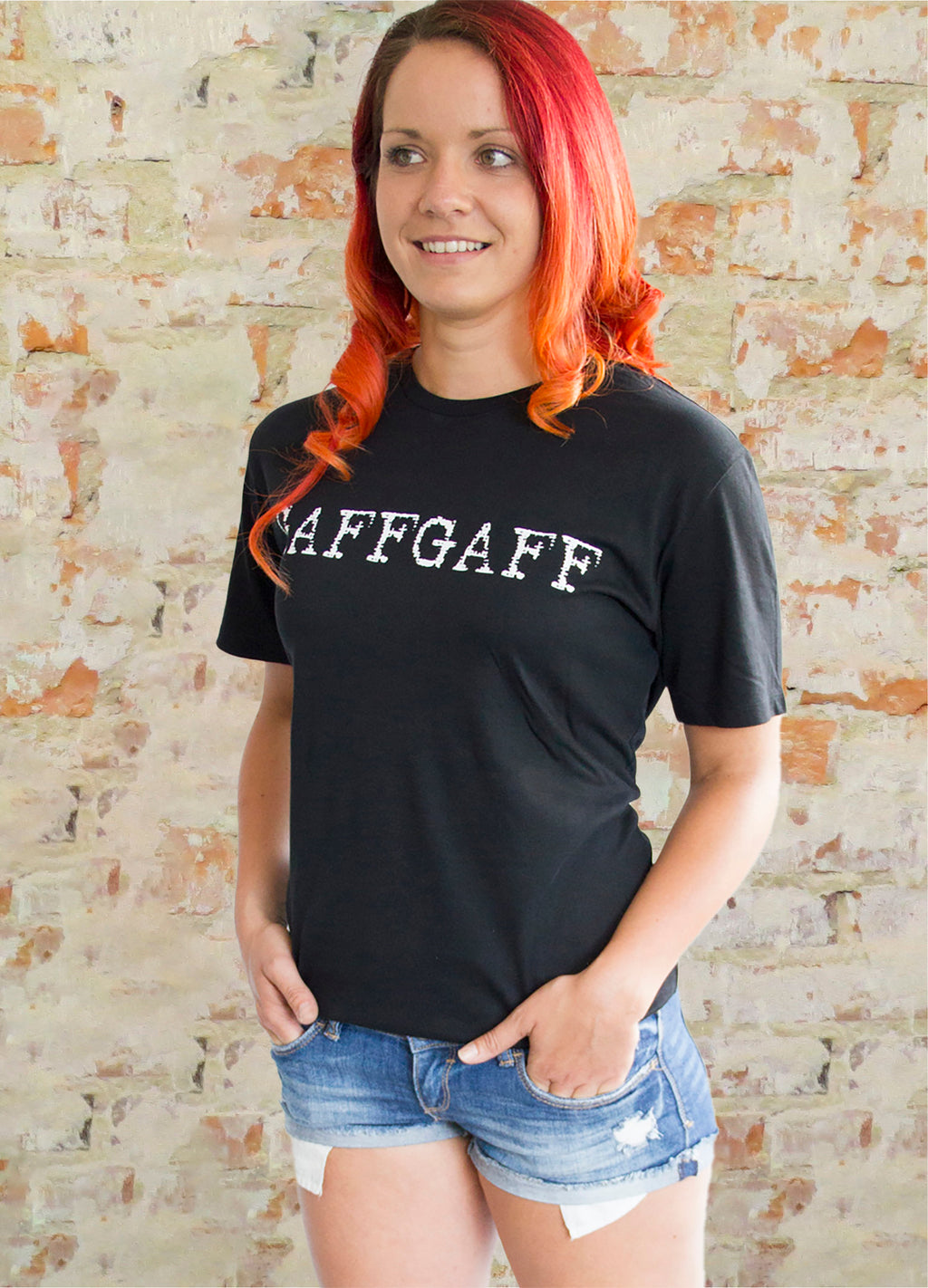 T-Shirt clean black unisex