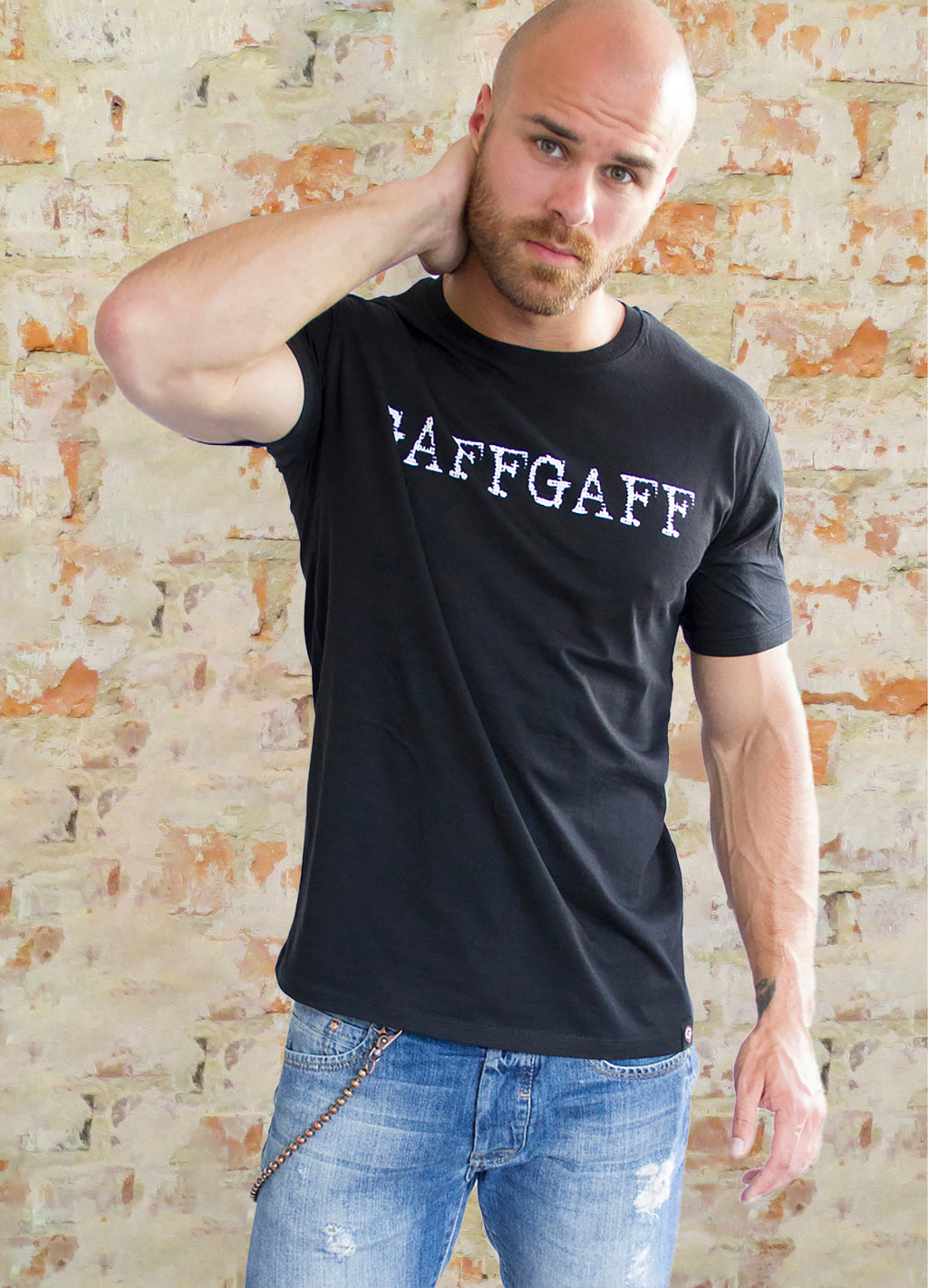 T-Shirt clean black unisex