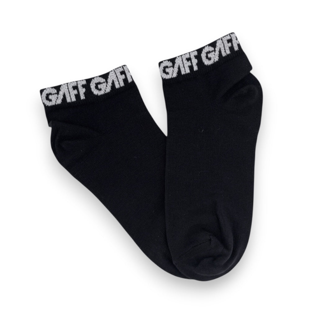 Sneaker Socken schwarz Print