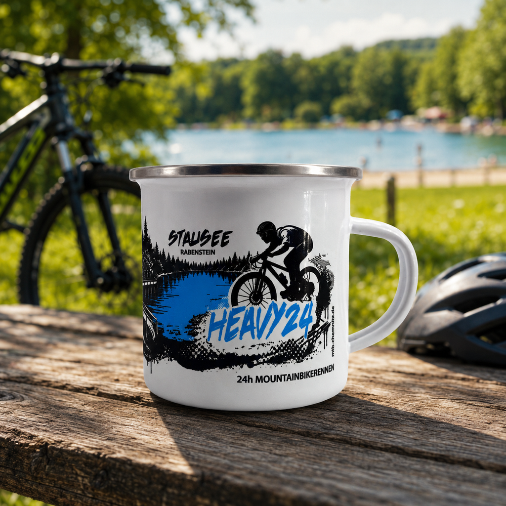 Heavy24 Emaille Tasse
