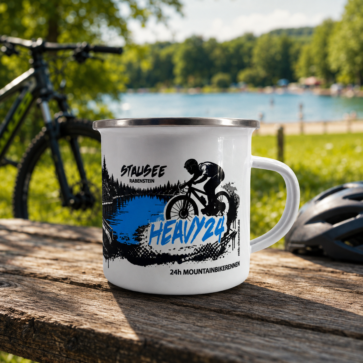 Heavy24 Emaille Tasse