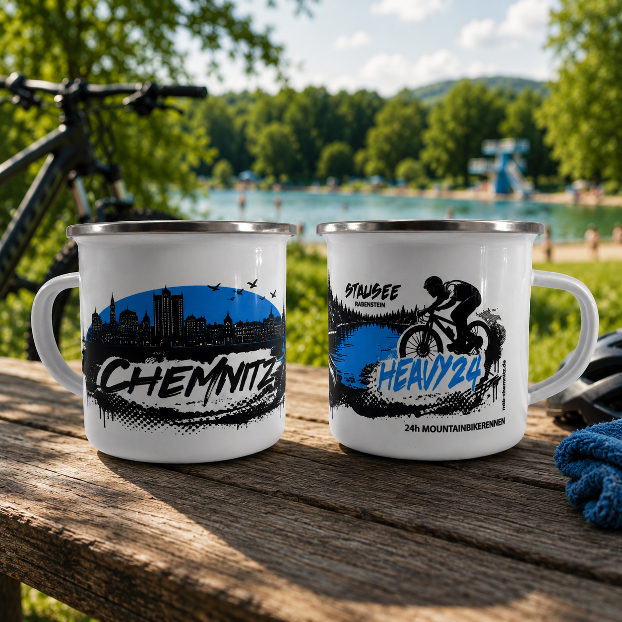 Heavy24 Emaille Tasse