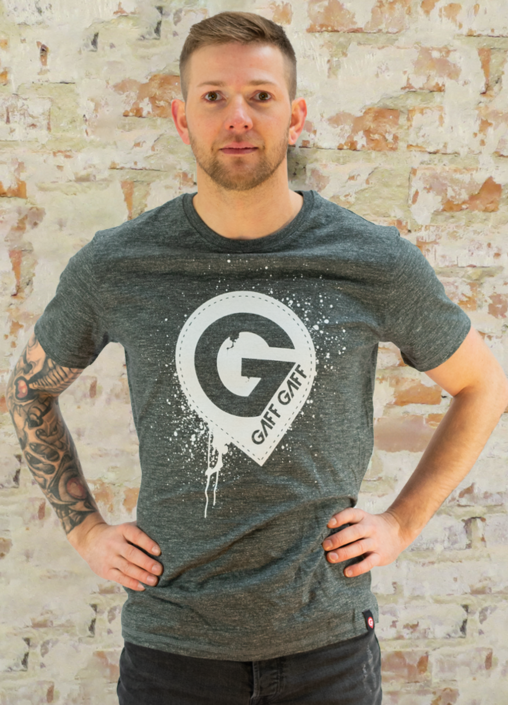 T-Shirt basic grey unisex